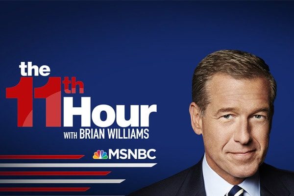 Brian William's show, NBC, MSNBC