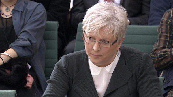 Journalist Carrie Gracie