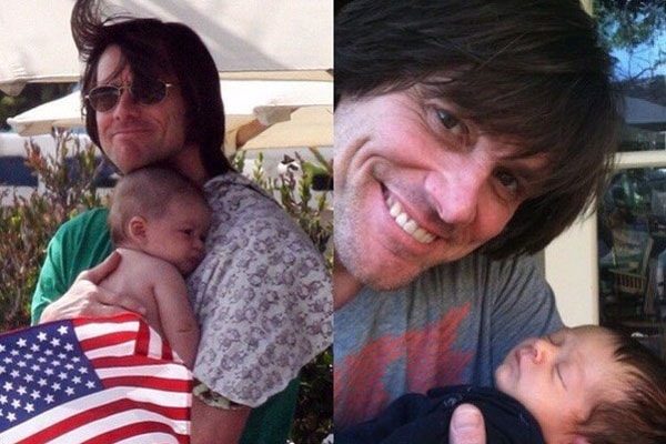 Jim Carrey and Melissa Womer's grandson Railey