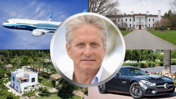 Michael Douglas, House,car,donations