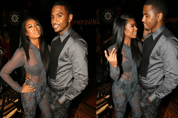 Mila J and her rumored boyfriend Trey Songz.