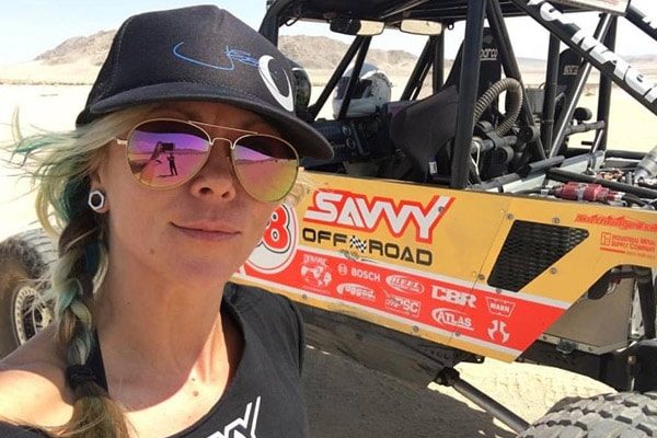 Jessi Combs, metal fabricator, Racer