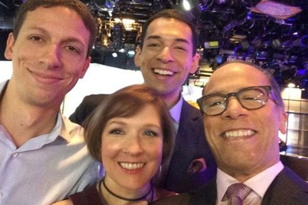 Carol Hagel's sons Stefan,Cameron and Lester Holt