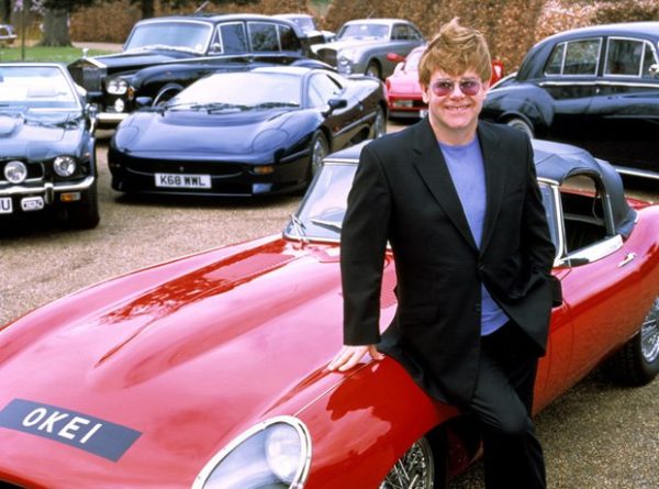 Elton John Collection of cars