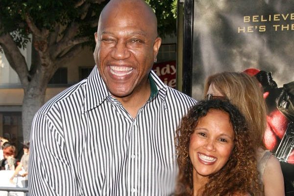 Felicia Forbes with her husband Tommy 'Tiny' Lister