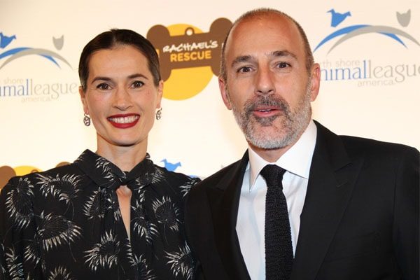 Matt Lauer and wife, Annette Roque relationship