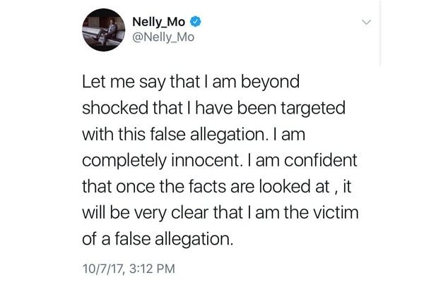 Nelly sexual assault 