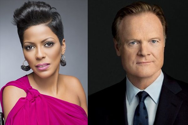 Is tamron hall still dating lawrence o'donnell 2020