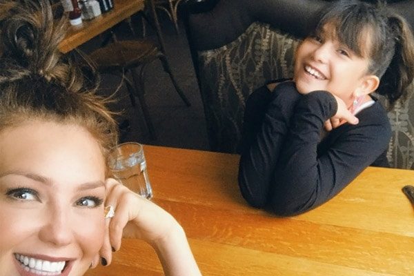 Thalia and Tommy's daughter Sabrinae Sakae