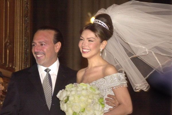 Thalia Sodi's relationship, Tommy Mottola