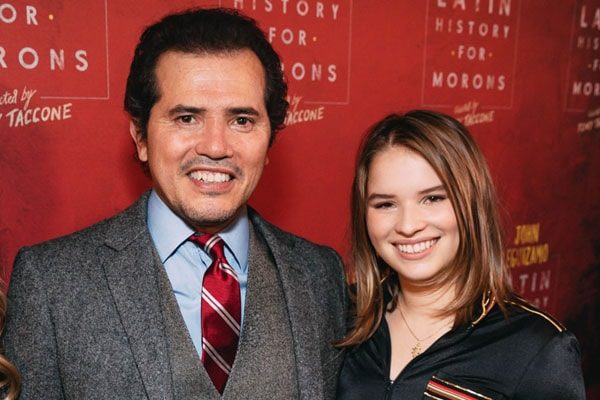 American actress Allegra Leguizamo with father John