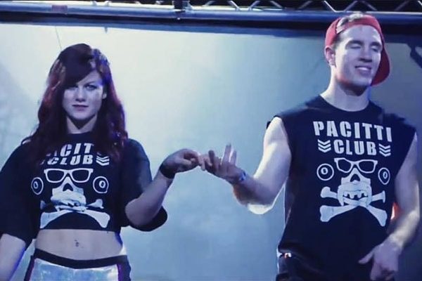 Bea Priestley with boyfriend Will Ospreay