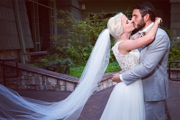 Candice LeRae and Husband Johnny Gargano Wedding