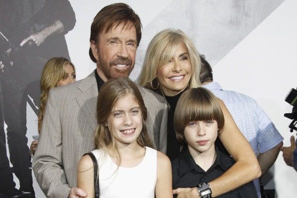 Gena O'Kelly and Chuck Norris relationship children