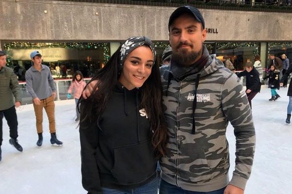 Wrestling Couple Marty Scrull and Deonna Purrazzo