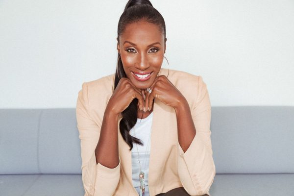 Lisa Leslie is equally talented in modeling like she is in sports