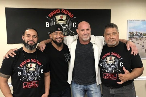 Tama, Tanga and Haku with Goldberg