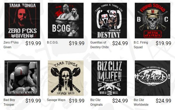 Tama Tonga Merch and net worth 