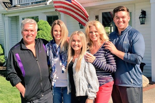 Allie LaForce's whole family is involved in Sports Field