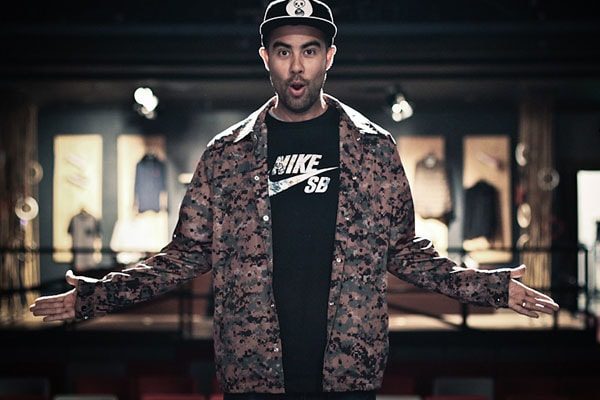 Television personality and Skateboarder Eric Koston