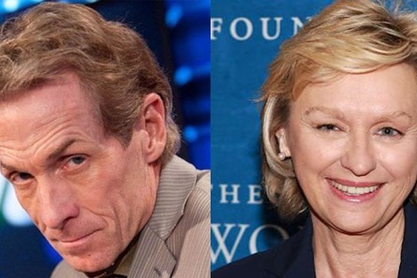 Ernestine Sclafani with husband Skip Bayless