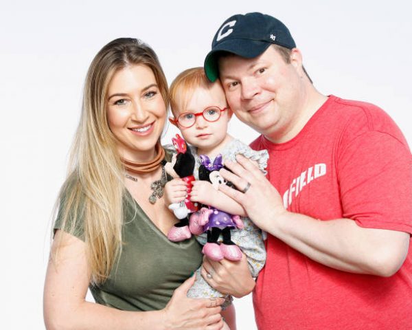 John Caparulo with his wife Jamie Marie and Daughter Madden Jae Caparulo