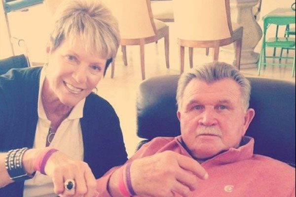 Mike Ditka and Diana Ditka