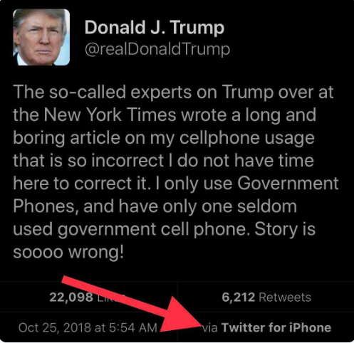 Donald Trump Tweet 