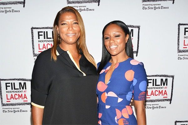 Eboni Nichols with Girlfriend Queen Latifah