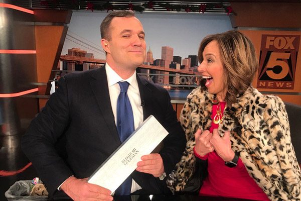 Greg Kelly used to host Fox's GDNY alongside Rosanna Scotto.