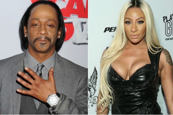 Hazel E and her ex-boyfriend, Katt Williams.