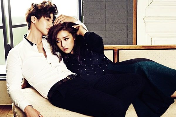 Kim So Eun and Song Jae Rim