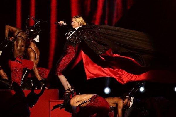 Madonna's fall