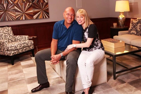 Steve Wilkos and wife Rachelle Wilkos