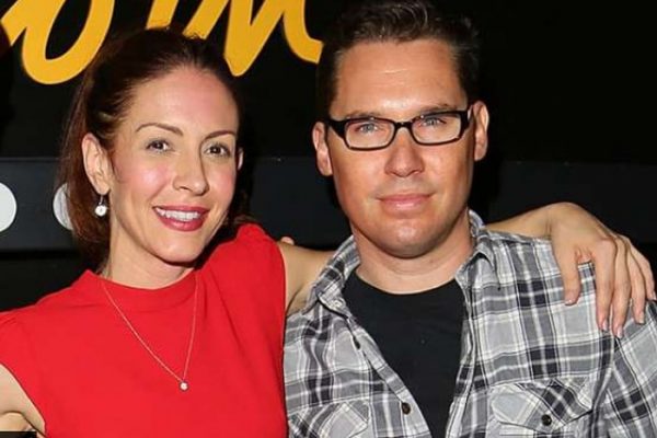 Bryan Singer z dziewczyną Michelle Clunie