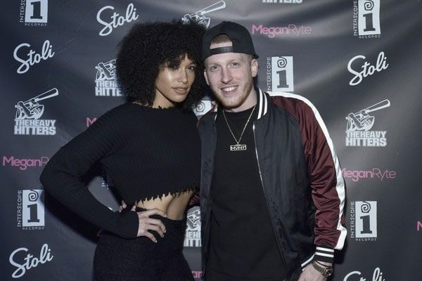 Dj drewski with gf Sky Landish