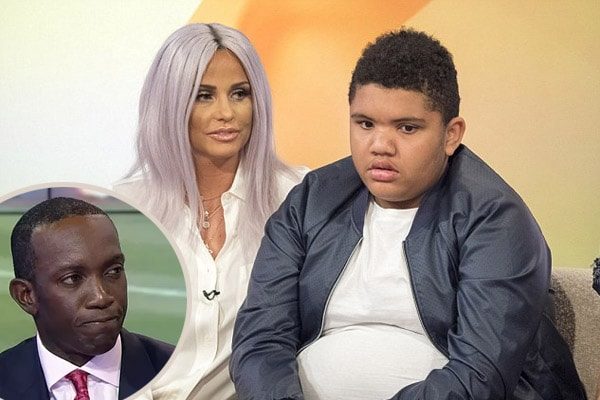 Dwight Yorke Father of Harvey Price and ex partner of Katie Price