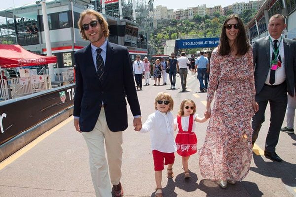 Prince Andrea Casiraghi married life