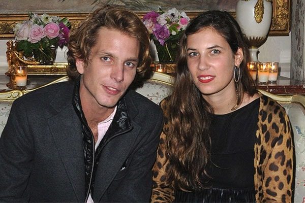 Royal Prince Andrea Casiraghi married relationship.
