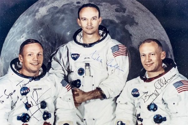 Neil Armstrong, Aldrin Buzz and Michael Collins