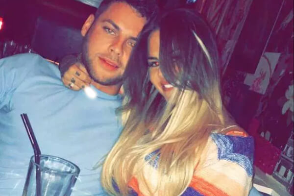 Chantelle Connelly with ex-boyfriend Clark Crawford