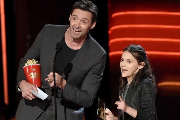 Best Duo Dafne Keen and Hugh Jackman