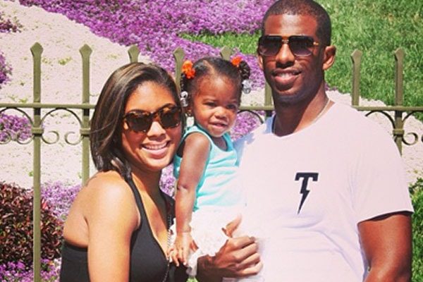 Golden Brooks, with boyfriend D.B. Woodside and Daughter