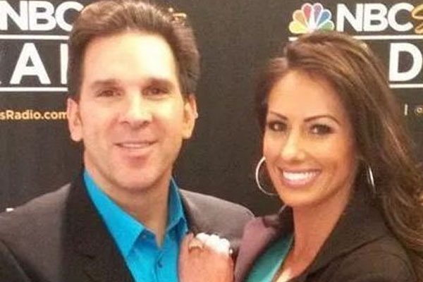 Holly Sonders with Ex-husbandErik