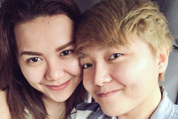 Jake Zyrus with ex-girlfriend