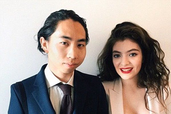 Lorde with her ex boyfriend, James Lowe