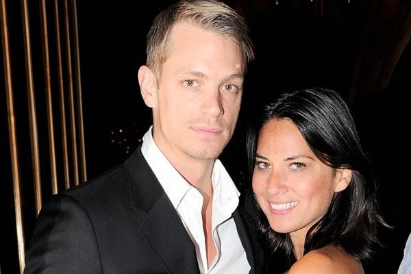 Joel Kinnaman with his ex girlfriend, Olivia Munn