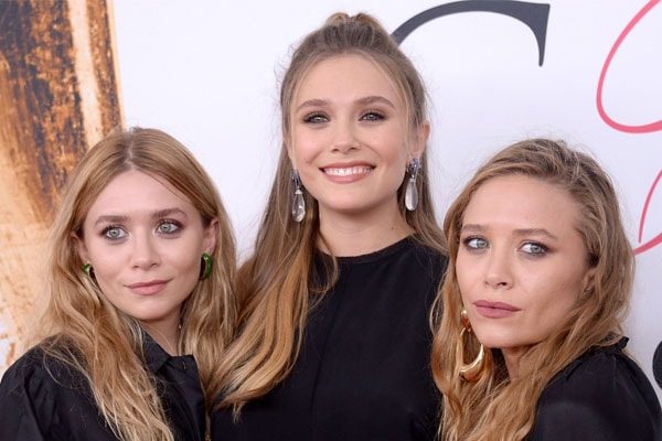 Elizabeth Olsen, Ashley Olsen and Mary-Kate O.