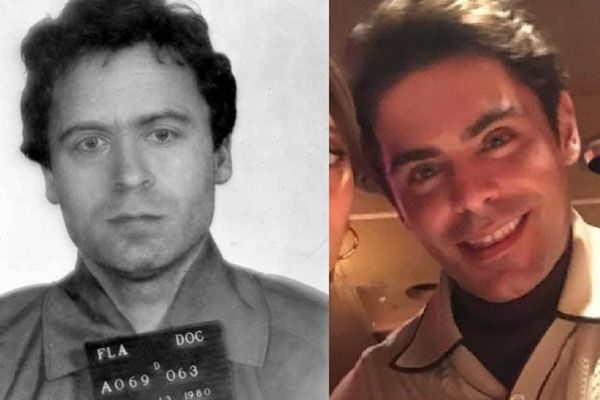 Zac Effron as the American serial killer, Ted Bundy