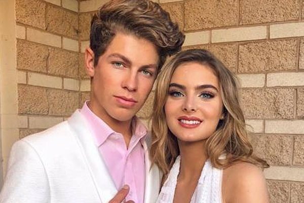 Ben Azelart and Brighton Sharbino were rumored to be dating